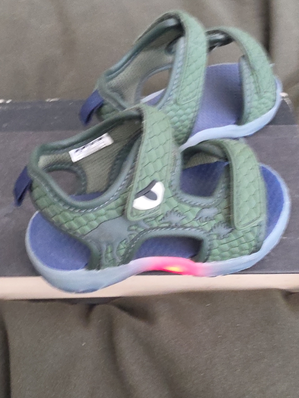 Kids Light-Up Sandals - Green
